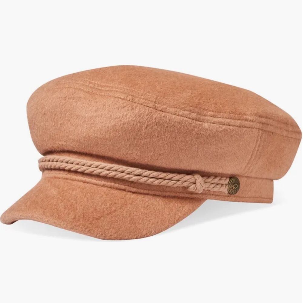 NWT Brixton Women’s Fiddler Cap Rose Gold